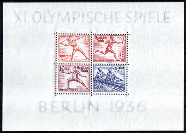 Michel Nr. 628 - 631 ungebraucht mit Falz.